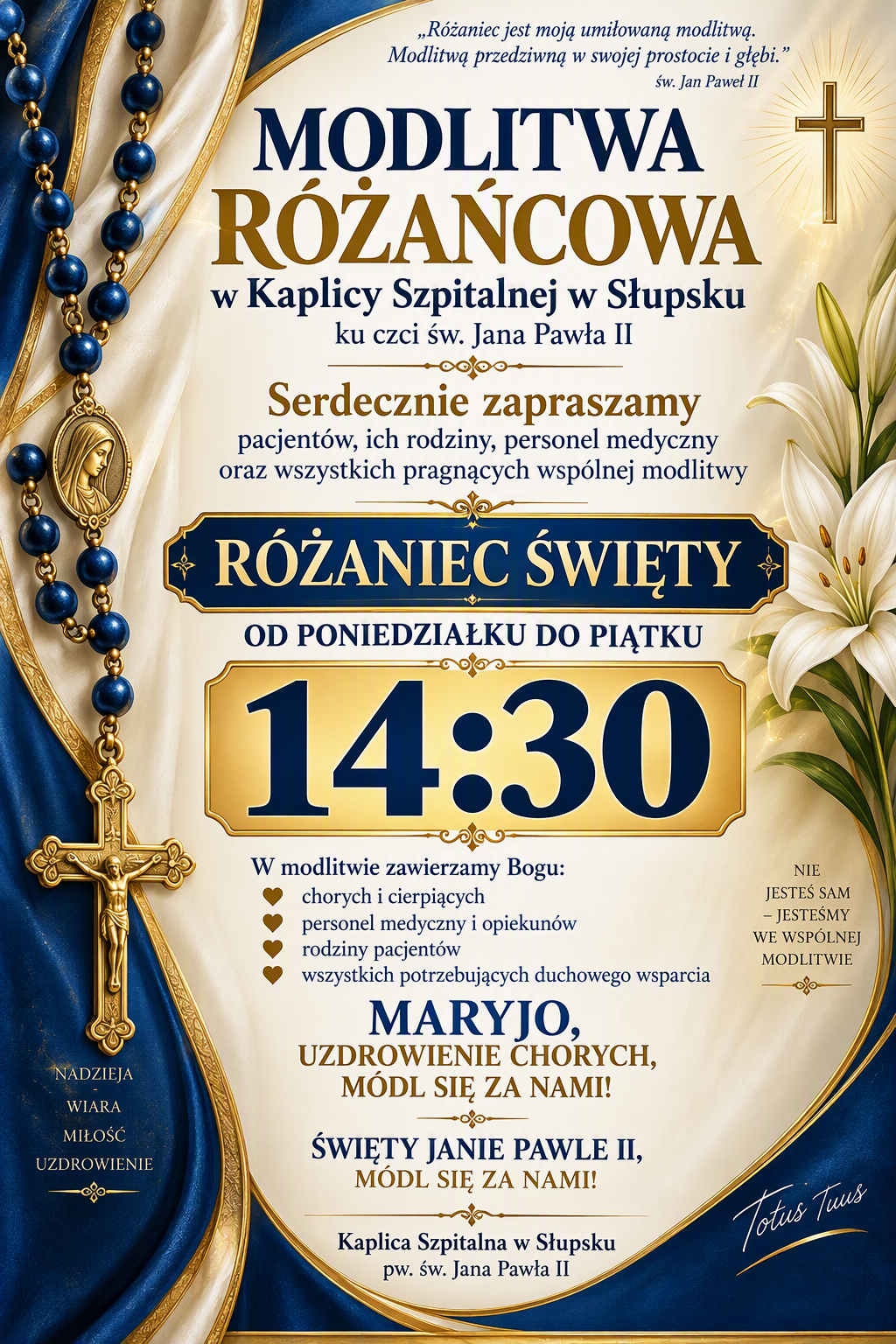 NABOŻEŃSTWA RÓŻAŃCOWE